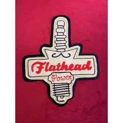 Patch FLATHEAD - Red -...