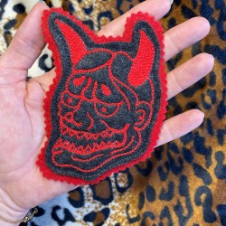 Patch JAPANESE ONI Chainstitch